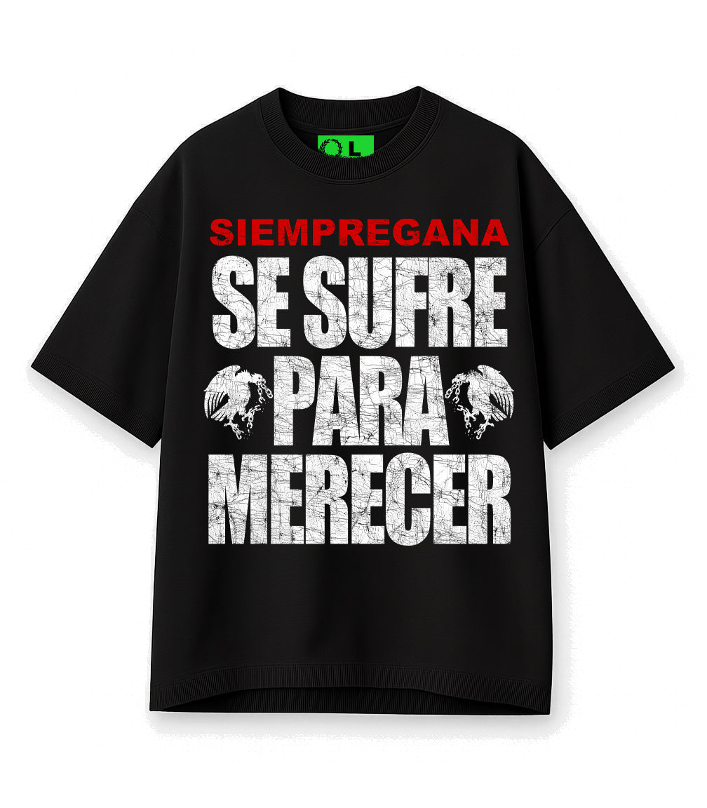 SE SUFRE PARA MERECER
